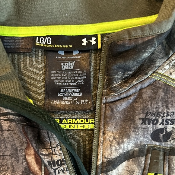 Under Armour Cold Gear Quarter Zip Jacket - Picture 2 of 4